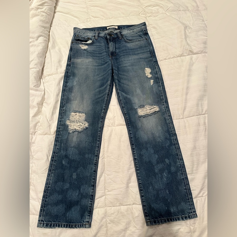 Banana Republic boyfriend jeans.